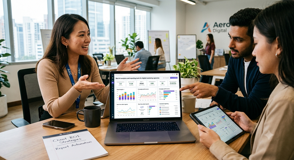 Best AI analytics and reporting tools for digital marketing agencies