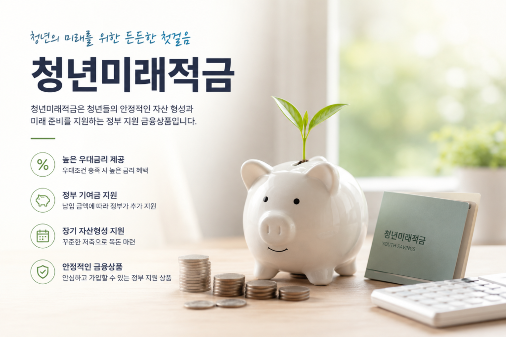 2026 청년미래적금 조건 및 혜택
